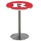 Holland Bar Stool Co 42" Stainless Steel Rutgers Pub Table L214S4228Rutger - alternate 1